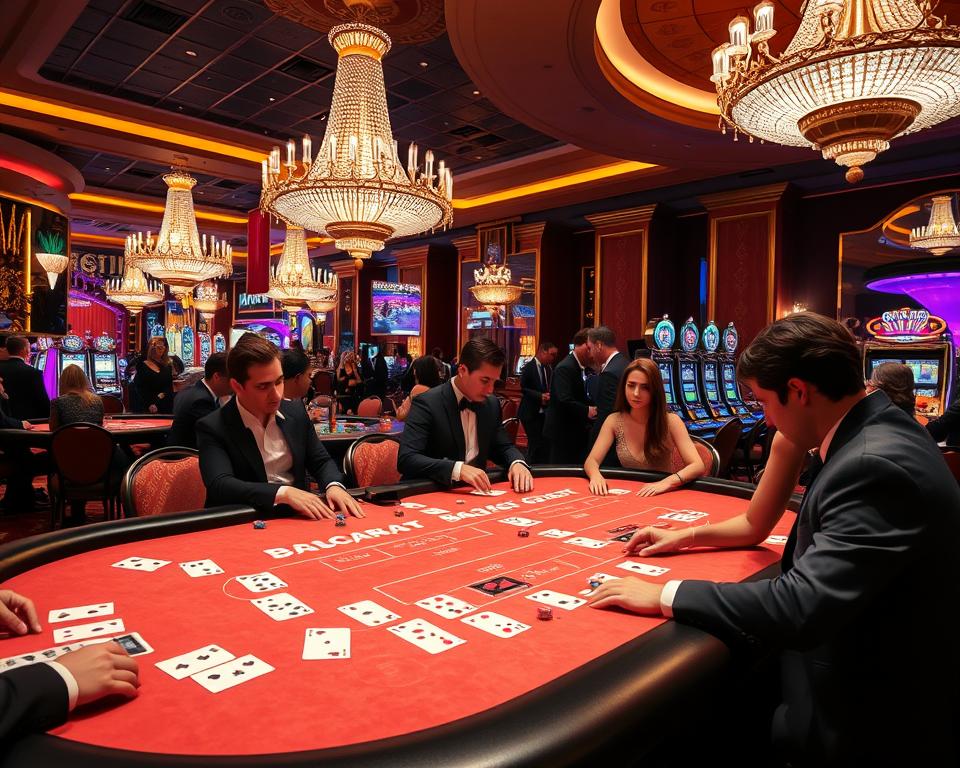 baccarat rules las vegas